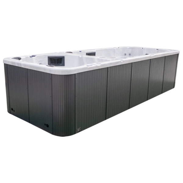 Dual Zone Swim Spa and Hot Tub Combo ZR7807