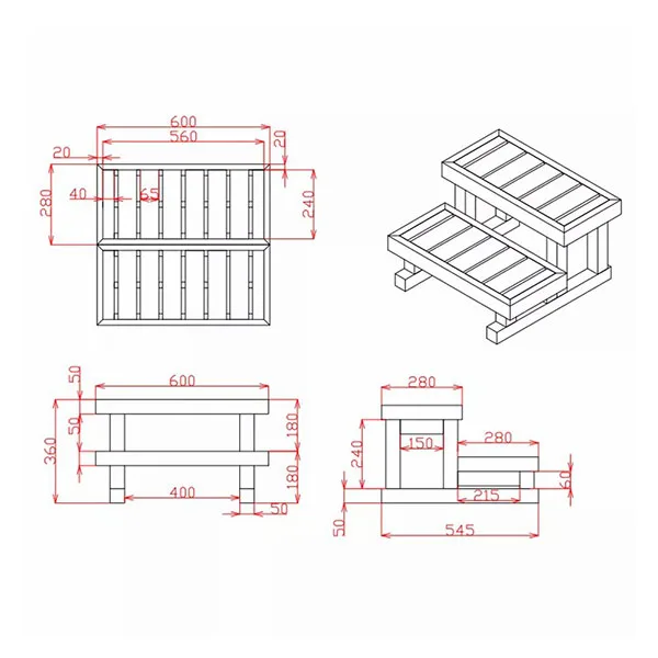 Hot Tub Steps and Swim Spa Stairs