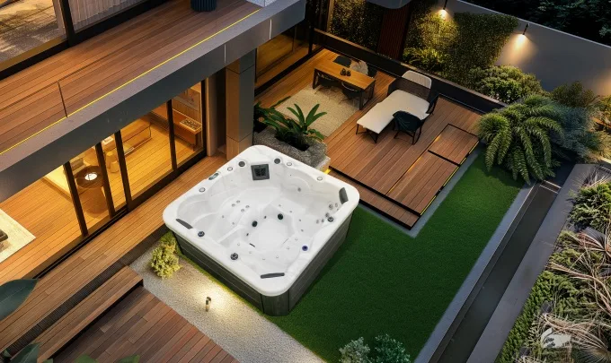 Luxury Outdoor Spa Tub