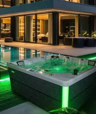 Outdoor Hot Tub