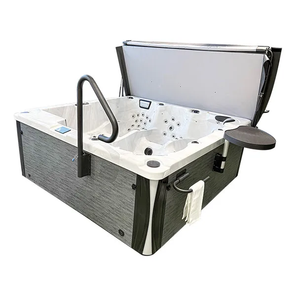 Spa Accessories Handrail Towel Rack And Spa Tub Tray