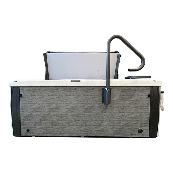 Outdoor Spa Towel Rack and Spa Tub Tray