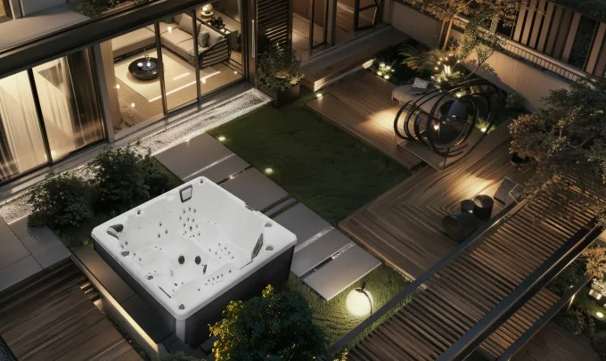 Modern Hot Tub