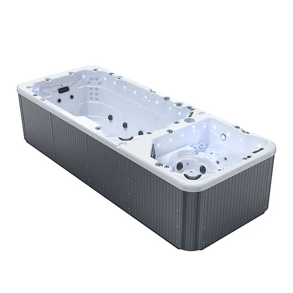Double-Zone Swim and Relaxation Spa