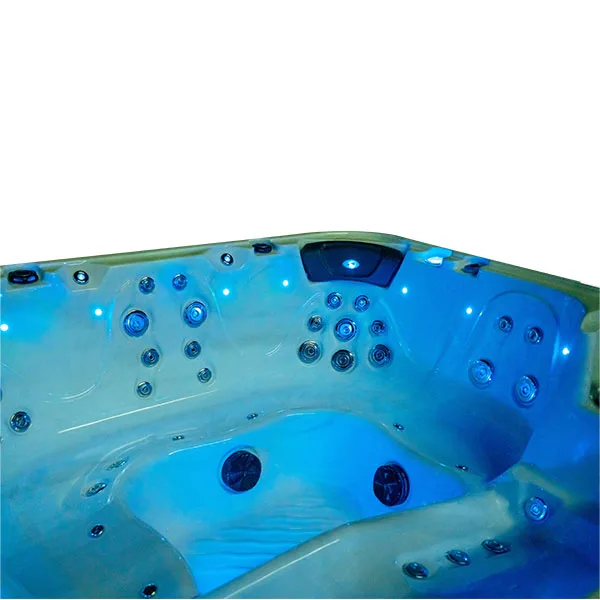 6 Person Square Outdoor Hot Tub ZR810