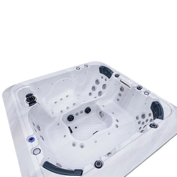 6 Person Square Outdoor Hot Tub ZR810