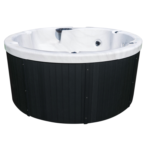 Round Outdoor Hot Tub Energy Efficient Spa With Massage Jets ZR7023