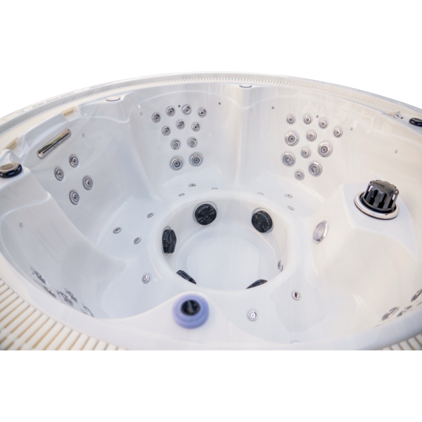 Balboa Round Acrylic Spa Tub Hydro Jets Whirlpool Outdoor ZR7026