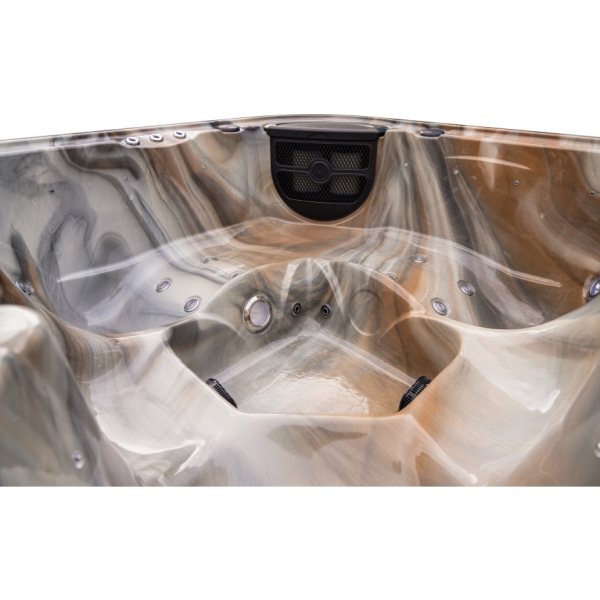 Garden Patio Freestanding Soaking Tub with 35 Hydro Jets ZR805