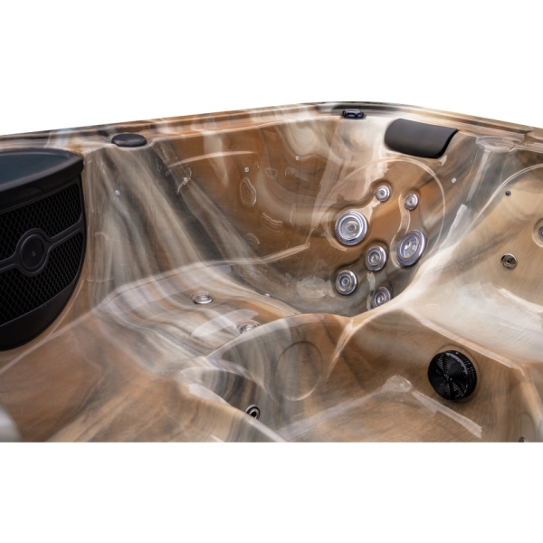 Garden Patio Freestanding Soaking Tub with 35 Hydro Jets ZR805