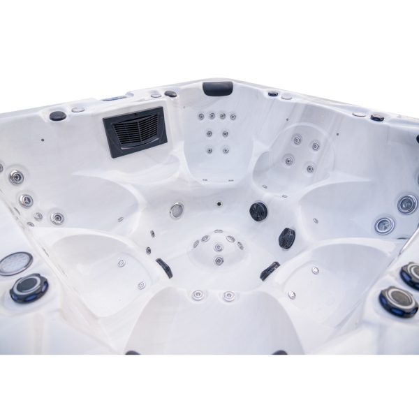 5 Person Outdoor Whirlpool Spa Bathtub with High-Pressure Hydro Jets ZR6007