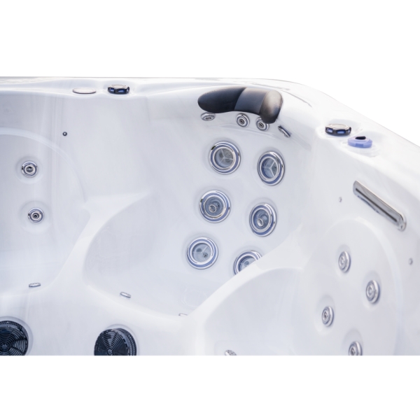 5 Person Outdoor Whirlpool Spa Bathtub with High-Pressure Hydro Jets ZR6007