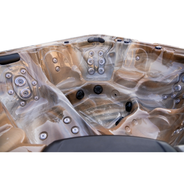 42-Jets 6 Person Hot Tub with Lounger US Acrylic Spa ZR802